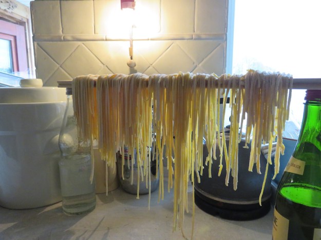 Fertige Spaghetti