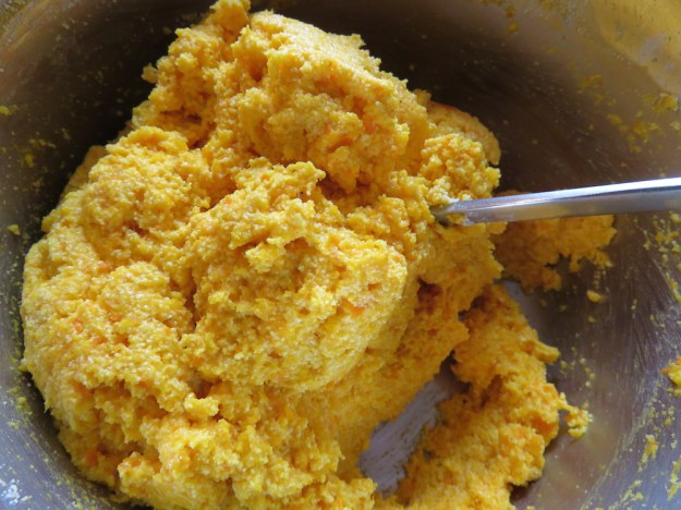 Kürbisgnocchi aus Hokkaido mit Polenta und Weichweizengrieß