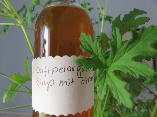 duftpelargoniensirup
