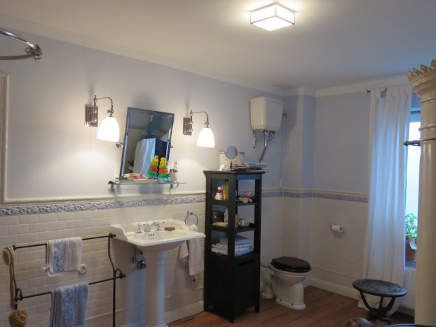 Englisches Badezimmer fertig