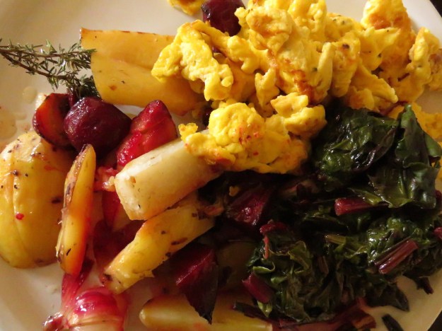 Ofengemüse frisch aus dem Garten