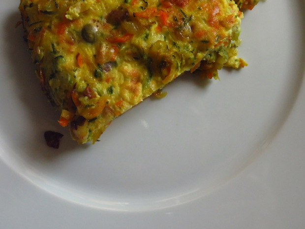... also macht man Frittata draus, eigentlich DAS Selbstversorger-Essen
