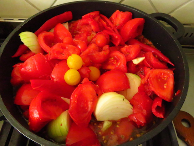 Simples Tomatenketchup