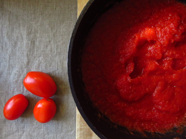 Schnörkelloser Tomatenketchup