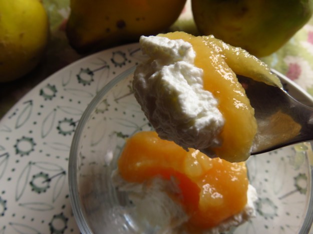 Ziegenkäse mit Quitten