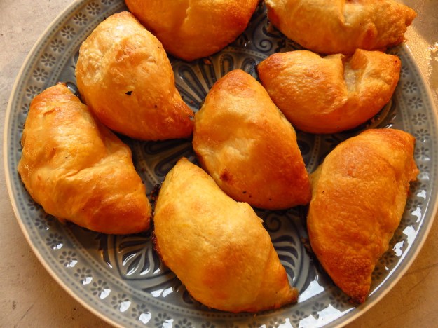 Blätterteigtaschen mit Quittenmark