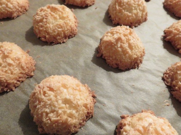 Gebackene Kokosmakronen