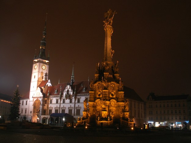 Olomouc bei Nacht