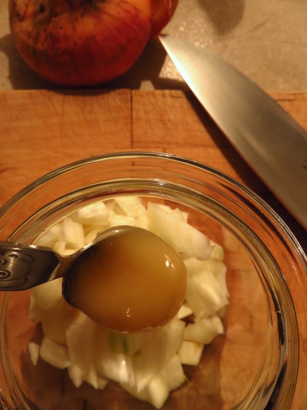 Zwiebelhonig als Schleimlöser